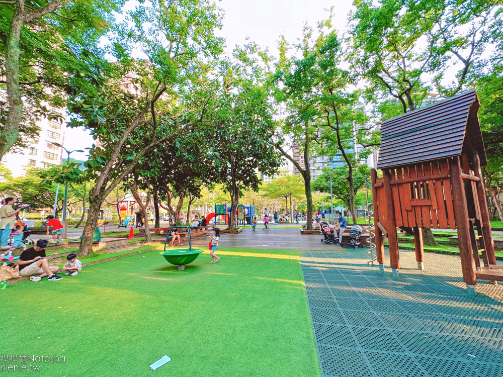 台北市公園|信義區兒童公園|松德公園~101附近最涼爽的森林遊戲場